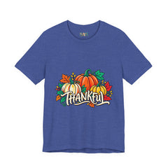 Thankful Pumpkin Harvest Thanksgiving T-Shirt