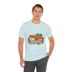 Thankful Pumpkin Harvest Thanksgiving T-Shirt