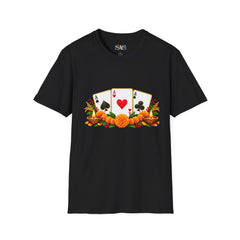 Tihar Themed T-Shirt – Colorful Poker Game Design