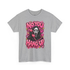 “No You Hang Up” Ghost Face Graphic Tee