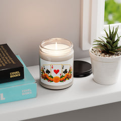 Playing Card Poker Night Scented Soy Candle