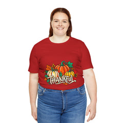Thankful Pumpkin Harvest Thanksgiving T-Shirt