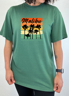 Malibu Unisex Bamboo Viscose/Organic Cotton Short Sleeve Graphic T-Shirt