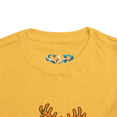 Holiday Vibes Reindeer Toddler Tee