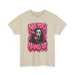 “No You Hang Up” Ghost Face Graphic Tee