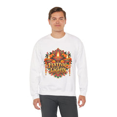 Festival of Lights Diwali Crewneck Sweatshirt