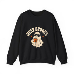 Ahoy Spooky Ghost Halloween Crewneck Sweatshirt
