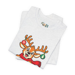 Holiday Vibes Reindeer Christmas T-Shirt
