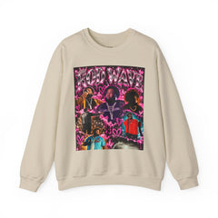 “Rod Wave” Pink Crewneck Sweatshirt