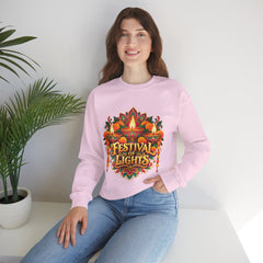 Festival of Lights Diwali Crewneck Sweatshirt