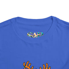Holiday Vibes Reindeer Toddler Tee