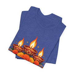 Shubh Diwali Floral Diyas T-Shirt