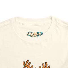 Holiday Vibes Reindeer Toddler Tee