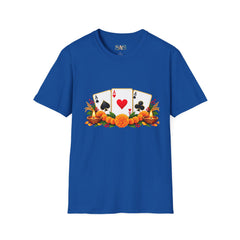 Tihar Themed T-Shirt – Colorful Poker Game Design