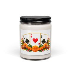 Playing Card Poker Night Scented Soy Candle