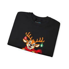 Holiday Vibes Reindeer Christmas Sweatshirt