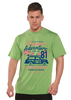 Sammer Adventure Spun Bamboo® Men's Bamboo Viscose/Organic Cotton Short Sleeve Graphic T-Shirt