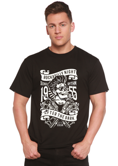 Rockabilly Night Spun Bamboo® Men's Bamboo Viscose/Organic Cotton Short Sleeve Graphic T-Shirt