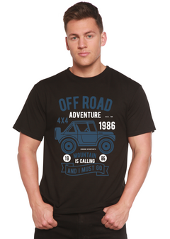 Off Road Adventure Spun Bamboo® Men's Bamboo Viscose/Organic Cotton Short Sleeve Graphic T-Shirt