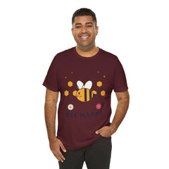 Bee Happy Graphic T-Shirt