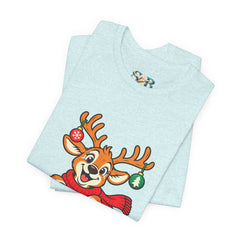 Holiday Vibes Reindeer Christmas T-Shirt