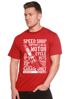 Spark Plug Spun Bamboo® Men's Bamboo Viscose/Organic Cotton Short Sleeve Graphic T-Shirt