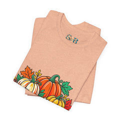 Thankful Pumpkin Harvest Thanksgiving T-Shirt