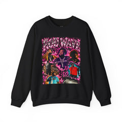 “Rod Wave” Pink Crewneck Sweatshirt