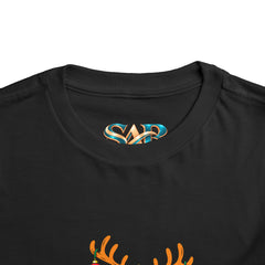 Holiday Vibes Reindeer Toddler Tee