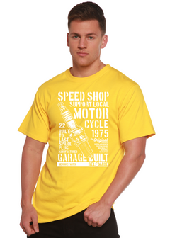Spark Plug Spun Bamboo® Men's Bamboo Viscose/Organic Cotton Short Sleeve Graphic T-Shirt