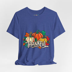 Thankful Pumpkin Harvest Thanksgiving T-Shirt