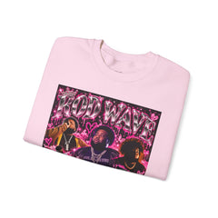 “Rod Wave” Pink Crewneck Sweatshirt