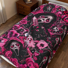 “Scream Queen” V2 Velveteen Plush Blanket