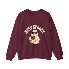 Ahoy Spooky Ghost Halloween Crewneck Sweatshirt