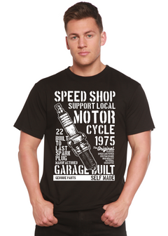 Spark Plug Spun Bamboo® Men's Bamboo Viscose/Organic Cotton Short Sleeve Graphic T-Shirt