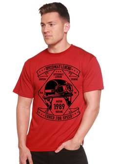 Speedway Legend Spun Bamboo® Men's Bamboo Viscose/Organic Cotton Short Sleeve Graphic T-Shirt