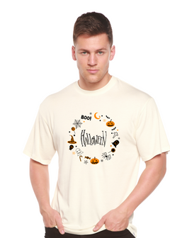 Bool Halloween Men's Bamboo Viscose/Organic Cotton Short Sleeve Graphic T-Shirt