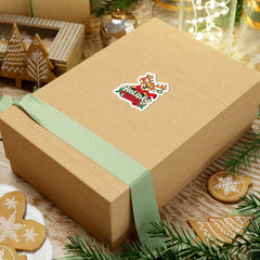 Holiday Vibes Reindeer Kiss-Cut Sticker