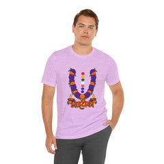Bhāṭiko Nepali Cultural Garland T-Shirt