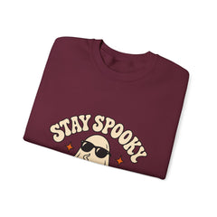 Ahoy Spooky Ghost Halloween Crewneck Sweatshirt