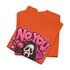 “No You Hang Up” Ghost Face Graphic Tee