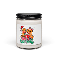 Sweet Moments Gingerbread Couple Christmas Soy Candle