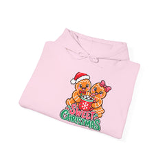 Sweet Christmas Gingerbread Bears Hoodie