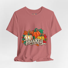 Thankful Pumpkin Harvest Thanksgiving T-Shirt