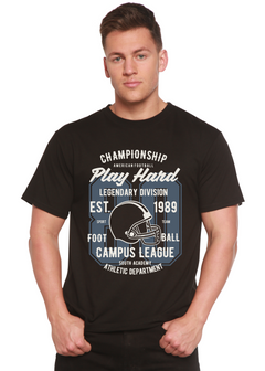Play Hard Spun Bamboo® Men's Bamboo Viscose/Organic Cotton Short Sleeve Graphic T-Shirt
