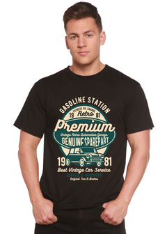 Premium Garage Spun Bamboo® Men's Bamboo Viscose/Organic Cotton Short Sleeve Graphic T-Shirt