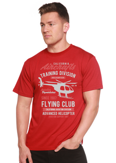 California Aircraft Men's Bamboo Viscose/Organic Cotton Short Sleeve Graphic T-Shirt