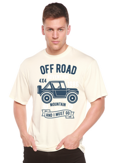 Off Road Adventure Spun Bamboo® Men's Bamboo Viscose/Organic Cotton Short Sleeve Graphic T-Shirt