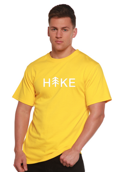 Hike Men's Bamboo Viscose/Organic Cotton Short Sleeve Graphic T-Shirt