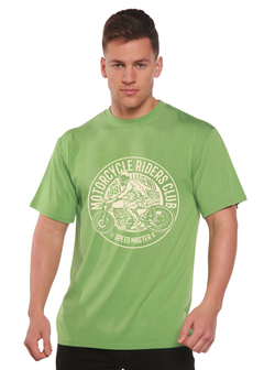 Motorcycle Riders Club Men's Bamboo Viscose/Organic Cotton Short Sleeve Graphic T-Shirt